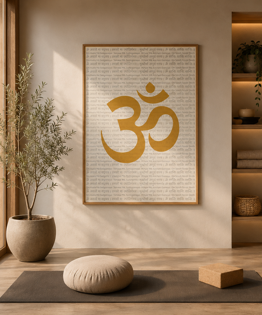 Om Asatoma - Mantra - Om Symbol — image 3 of 4