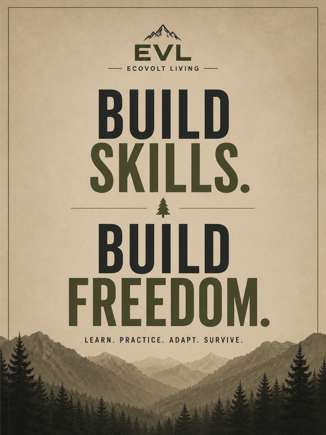 Skill‑Building Poster Set — Minimalist Nature Edition (10 Motivational Prints) — image 2 of 7