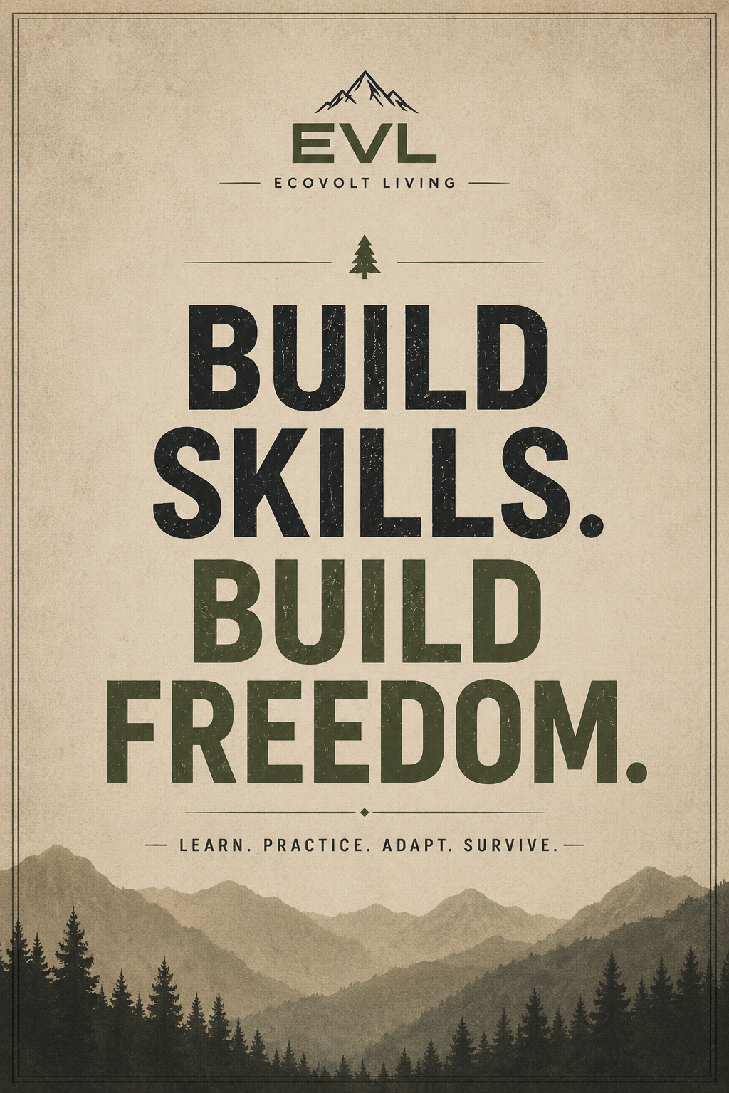 Skill‑Building Poster Set — Minimalist Nature Edition (10 Motivational Prints) — image 3 of 7