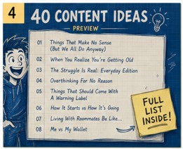 Comedy Creator Script Pack (Illustrated Edition) 40 Ideas • 12 Scripts • 12 Templates • 10 Thumbnails • 30-Day Calendar — image 4 of 7