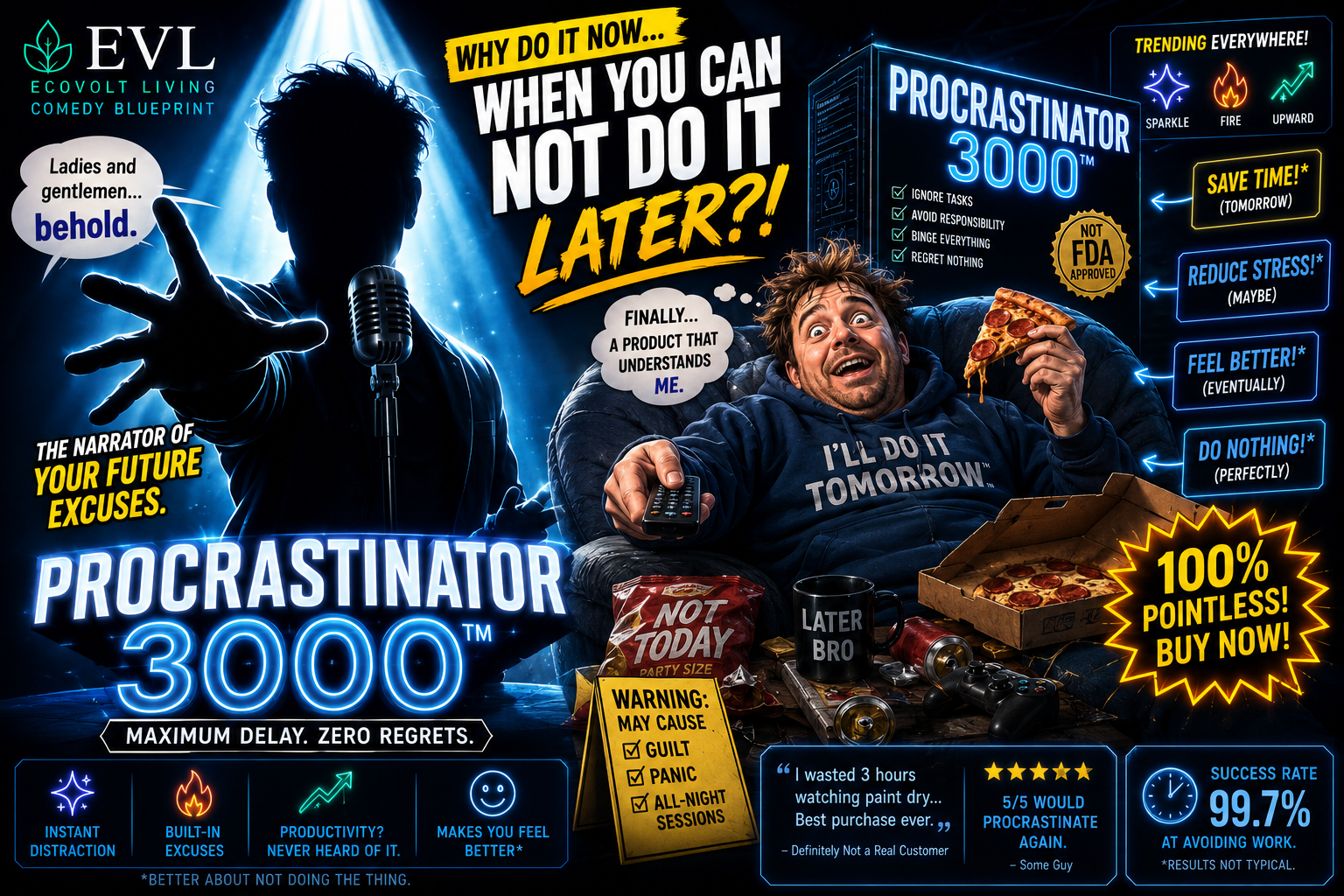 EVL Comedy Mega Bundle — Creator & Daily Disaster Blueprint Series (16 Images) — image 2 of 7