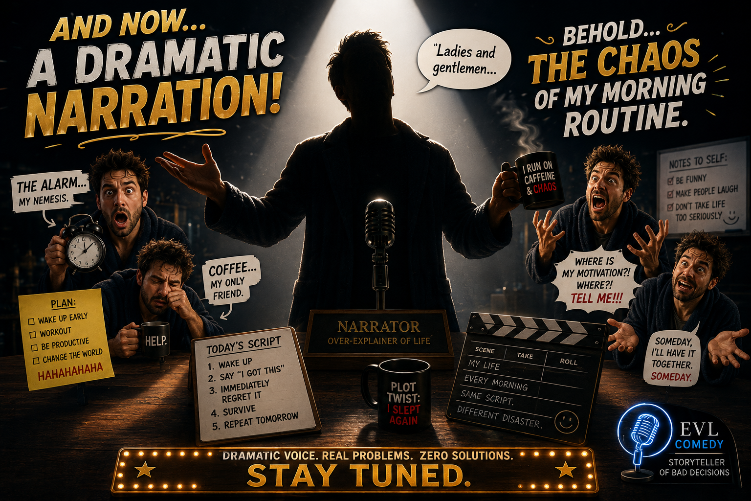EVL Comedy Mega Bundle — Creator & Daily Disaster Blueprint Series (16 Images) — image 3 of 7