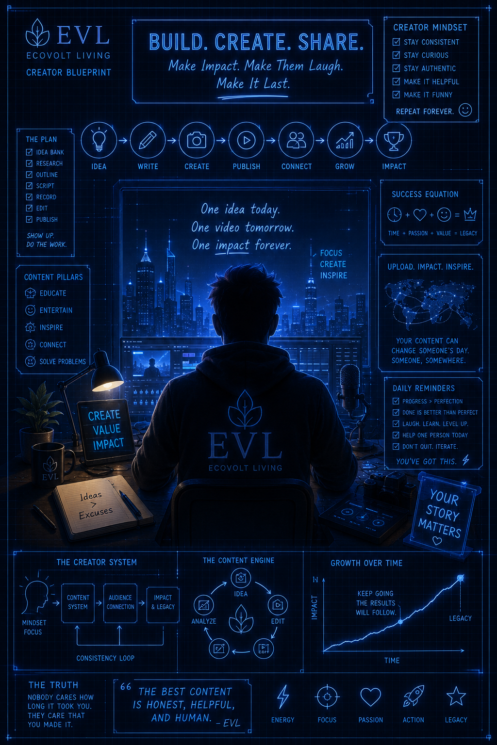 EVL Comedy Mega Bundle — Creator & Daily Disaster Blueprint Series (16 Images) — image 6 of 7
