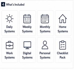 The Everyday Systems Blueprint - Simple, Repeatable Systems for Life, Work, and Digital Organization — image 4 of 7