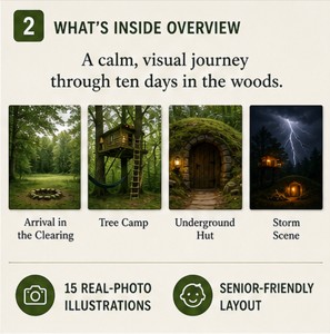Ten Days in the Quiet Woods — Illustrated Edition, Two Couples, Two Camps, One Storm — image 2 of 7