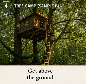 Ten Days in the Quiet Woods — Illustrated Edition, Two Couples, Two Camps, One Storm — image 4 of 7