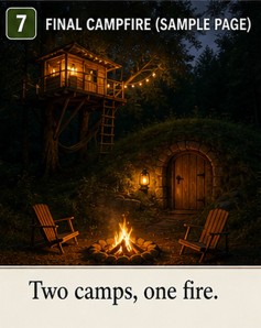 Ten Days in the Quiet Woods — Illustrated Edition, Two Couples, Two Camps, One Storm — image 7 of 7