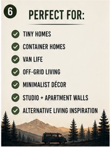 EVL Alternative Living Poster Set · 14 Digital Posters (Tiny Homes, Container Homes, Earthships) — image 6 of 7